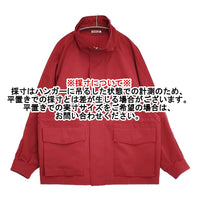 AURALEE WOOL MAX CANVAS HIGH NECK ZIP BLOUSON サイズ3 定価99000円