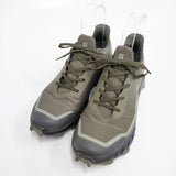 salomon ALPHACROSS 5 GORE-TEX 26cm スニーカー カーキ メンズ サロモン【中古】5-1202G◎