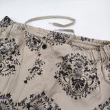 UNUSED Ornament Easy pants 定価37400円 オーナメント柄 サイズ2 UW1164 イージー パンツ 25SS ベージュ メンズ アンユーズド【中古】5-1115M♪
