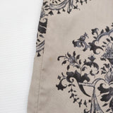 UNUSED Ornament Easy pants 定価37400円 オーナメント柄 サイズ2 UW1164 イージー パンツ 25SS ベージュ メンズ アンユーズド【中古】5-1115M♪