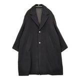 UNIVERSAL PRODUCTS NAPPING WOOL CHESTER COAT 223-60701 定価79200円 ウール チェスターコート 22AW ブラック メンズ ユニバーサルプロダクツ【中古】5-1213A♪
