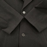 UNIVERSAL PRODUCTS NAPPING WOOL CHESTER COAT 223-60701 定価79200円 ウール チェスターコート 22AW ブラック メンズ ユニバーサルプロダクツ【中古】5-1213A♪