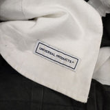 UNIVERSAL PRODUCTS ノータック チノ パンツ 定価27500円 193-60504 パンツ ブラック系 メンズ ユニバーサルプロダクツ【中古】6-0121G∞