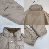nonnative NN-JU3612 EPR 2WAY JKT A/PILE WITH POLY RIPSTOP DICROS dew 定価97680円 リバーシブル ジャケット ベージュ メンズ ノンネイティブ【中古】5-1230T△
