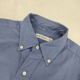 SCYE BASICS ボタンダウンシャツ BD 長袖シャツ ブルー メンズ サイベーシックス【中古】6-0121M∞