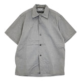 FUJITO/SOVEREIGN UNITED ARROWS 開襟 オープンカラー サイズ2 半袖シャツ グレー メンズ フジト/ソブリン【中古】6-0424S♪
