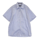 FUJITO/SOVEREIGN UNITED ARROWS 開襟 オープンカラー サイズ2 半袖シャツ ライトブルー メンズ フジト/ソブリン【中古】6-0424S♪