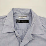 FUJITO/SOVEREIGN UNITED ARROWS 開襟 オープンカラー サイズ2 半袖シャツ ライトブルー メンズ フジト/ソブリン【中古】6-0424S♪