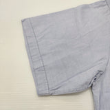 FUJITO/SOVEREIGN UNITED ARROWS 開襟 オープンカラー サイズ2 半袖シャツ ライトブルー メンズ フジト/ソブリン【中古】6-0424S♪