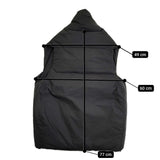 TEATORA ROOMKEY VEST EVA 定価88000円 サイズ2 tt-106V-EVA ダウンベスト ブラック メンズ テアトラ【中古】5-1115T♪