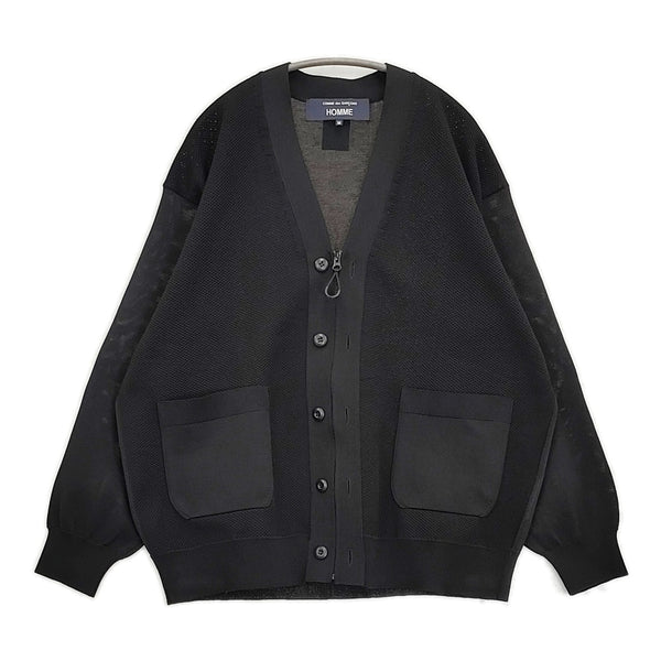 COMME des GARCONS HOMME エステルメッシュカーディガン 定価61600円