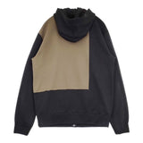 COMME des GARCONS HOMME DEUX 切替 ジップ パーカー AD2023 ブラック カーキ メンズ コムデギャルソンオムドゥ【中古】6-0121M∞