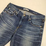 RED CARD Anniversary 25th ストレッチデニム 48506 ジーンズ サイズ27 デニムパンツ ブルー レディース レッドカード【中古】6-0223G∞
