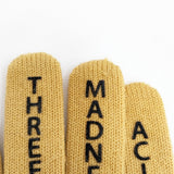 Black Weirdos ACID グローブ 定価11000円 手袋 イエロー メンズ ブラックウィドー【中古】5-1202T◎