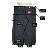 Black Weirdos レーヨンポリエステルパンツ サイズL ワイド クロップドパンツ ブラック メンズ ブラックウィドー【中古】6-0328M♪