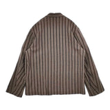 Black Weirdos 21AW-JK04 リネンウール プリント入り テーラードジャケット ブラウン メンズ ブラックウィドー【中古】5-1214T∞