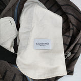 Black Weirdos 21AW-PA02 リネンウール オーバーオール ブラウン メンズ ブラックウィドー【中古】5-1214T∞