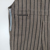 Black Weirdos 21AW-PA02 リネンウール オーバーオール ブラウン メンズ ブラックウィドー【中古】5-1214T∞