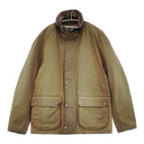 Barbour STRATHYRE WAX JACKET サイズM 1802341 エルボーパッチ ジャケット カーキ メンズ バブアー【中古】5-1214T♪