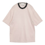 ACNE STUDIOS EXTORR LOGO RIB T-SHIRTS ポルトガル製 FN-MN-TSHI000243 半袖Ｔシャツ カットソー ライトピンク メンズ アクネストゥディオズ【中古】6-0424S♪