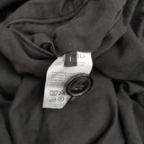 COMOLI 製品染バルカラーコート サイズ1 定価154000円 A03-04018 ステンカラーコート 24AW ブラック メンズ コモリ【中古】5-1121T♪