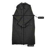 COMOLI 製品染バルカラーコート サイズ1 定価154000円 A03-04018 ステンカラーコート 24AW ブラック メンズ コモリ【中古】5-1121T♪