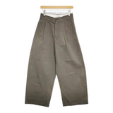 STUDIO NICHOLSON SORTE VOLUME PLEAT PANTS 定価47300円 SNM-351 XS バルーン パンツ カーキ メンズ スタジオ ニコルソン【中古】6-0222G♪