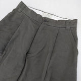 STUDIO NICHOLSON SORTE VOLUME PLEAT PANTS 定価47300円 SNM-351 XS バルーン パンツ カーキ メンズ スタジオ ニコルソン【中古】6-0222G♪