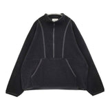 nuterm Half Zip Boa Fleece Jkt M ハーフジップボアフリースジャケット 003TT-022W ブルゾン ブラック メンズ ニューターム【中古】5-1214T♪