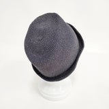 HUNTISM ジュート ハット 帽子 ハット ネイビー メンズ ハンティズム【中古】6-0216S◎