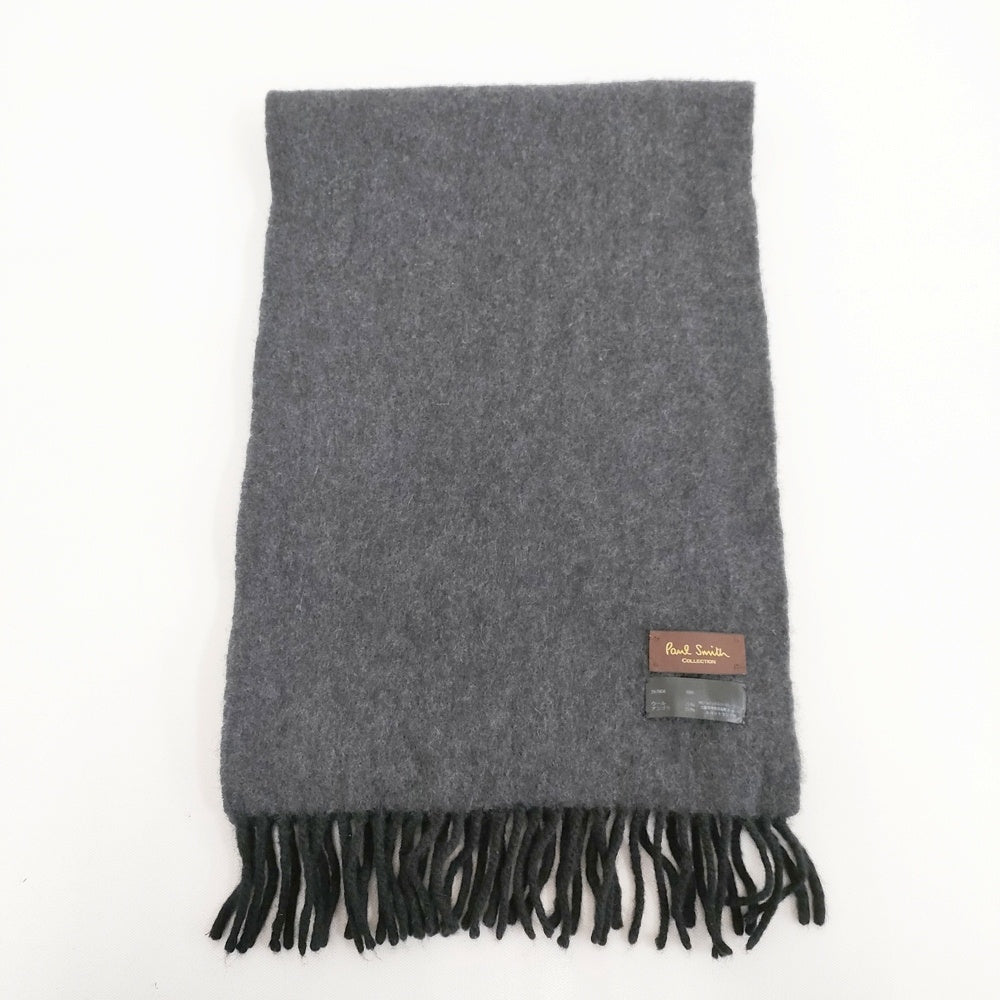 PAUL SMITH COLLECTION スコットランド製 ウールアンゴラマフラー