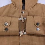 Paul Smith PS カシミヤ混 ショートダッフル サイズS 中綿 ダッフルコート キャメル ブラウン メンズ ポール・スミス【中古】5-1214T♪