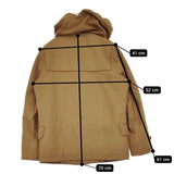 Paul Smith PS カシミヤ混 ショートダッフル サイズS 中綿 ダッフルコート キャメル ブラウン メンズ ポール・スミス【中古】5-1214T♪