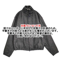 GABRIELA COLL GARMENTS NO.261 ZIPPER JACKET (BLACK DENIM) 定価