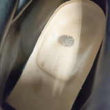 PETROSOLAUM CENTER ZIP 定価106700円 8126-PO02 サイズ37 センタージップ ブーツ ブラック レディース ペテロオラウム【中古】5-1121G♪