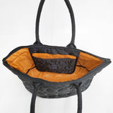 mina perhonen/PORTER tambourine TOTE BAG 定価55000円 トートバッグ ブラック レディース ミナペルホネン/ポーター【中古】6-0127G◎