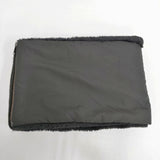 FRED PERRY MILITARY KNIT SNOOD フェイクファー ニット マフラー スヌード F19875 スヌード ブラック メンズ フレッドペリー【中古】6-0117T◎