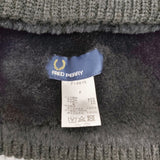 FRED PERRY MILITARY KNIT SNOOD フェイクファー ニット マフラー スヌード F19875 スヌード ブラック メンズ フレッドペリー【中古】6-0117T◎