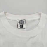 M&M CRAFT WITH PRIDE PRINT 刺繍ロゴ入り サイズL 半袖Ｔシャツ カットソー ホワイト メンズ エムアンドエム【中古】6-0424S♪