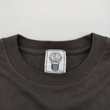 M&M CRAFT WITH PRIDE PRINT 刺繍ロゴ入り サイズL 半袖Ｔシャツ カットソー チャコールグレー メンズ エムアンドエム【中古】6-0424S♪