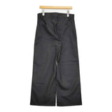 SEFR Sfr JIRO TROUSER サイズS ワイドストレート パンツ ブラック メンズ セファ【中古】6-0112G♪