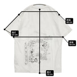 STORY mfg. ストーリーエムエフジー Grateful Alfie's Happy Soil サイズM オーガニックコットン 刺繍 半袖Ｔシャツ カットソー ホワイト メンズ【中古】6-0424S♪