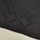 ALLEGE ウール ポロ セーター ニット ネイビー メンズ アレッジ【中古】6-0121T∞