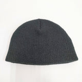 CA4LA アクリルウール ニット帽 帽子 ニットキャップ ブラック メンズ カシラ【中古】6-0117T◎