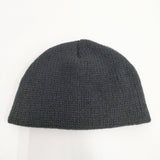 CA4LA アクリルウール ニット帽 帽子 ニットキャップ ブラック メンズ カシラ【中古】6-0117T◎