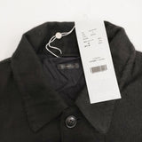 COMOLI 新品 カシミヤシルク オールインワン サイズ3 定価198000円 C03-01019 オールインワン ツナギ 25AW ブラック メンズ コモリ【中古】5-1210T♪