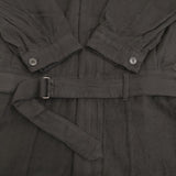 COMOLI 新品 カシミヤシルク オールインワン サイズ3 定価198000円 C03-01019 オールインワン ツナギ 25AW ブラック メンズ コモリ【中古】5-1210T♪