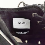 WTAPS/UNDERCOVER CONVERSE ADDICT 新品 CHUCK TAYLOR HIGH アディクト 27cm 定価33000円 1sd164 スニーカー 22AW ブラック メンズ ダブルタップス/アンダーカバー【中古】5-1210G♪