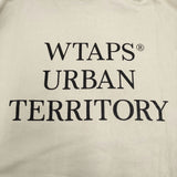 WTAPS WUT URBAN TERRITORY HOODY SCREEN サイズ02 裏起毛 プルオーバースウェット パーカー ベージュ メンズ ダブルタップス【中古】5-1210T♪