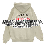 WTAPS WUT URBAN TERRITORY HOODY SCREEN サイズ02 裏起毛 プルオーバースウェット パーカー ベージュ メンズ ダブルタップス【中古】5-1210T♪